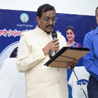 p vijayababu takes charge as chairman of official languages cimmitte