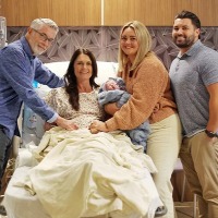 Utah woman gives birth to her son and daughter in law child