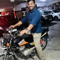 Johnson a Nizam college old students posts ktr old bike suzuki samurai and says stilll it is running