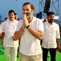 rahul gandhi said congress will form next government in telangana