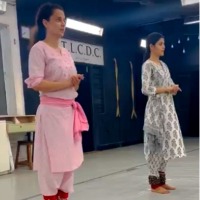 Kangana Ranaut takes early morning dancing lessons