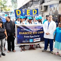  MaxiVision Organizes Diabetic Retinopathy awareness rally on World Diabetes Day