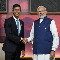 Modi meets UK's Sunak, discusses bilateral ties