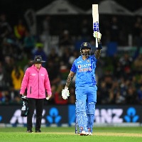 IND v NZ, 2nd T20I: Suryakumar's unbeaten 49-ball ton propels India to 191/6 despite Southee hat-trick