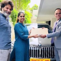 Trivikram gifted his wife a BMW