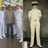 Chiranjeevi goes down the memory lane with naval cadet pic