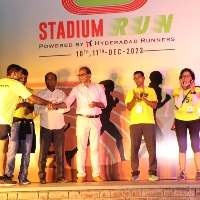 Hyderabad Runners Society organized Gaudium Stadium Run 2022