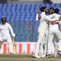 1st Test, Day 4: Zakir Hasan scores century on debut, but India edge closer to victory