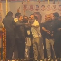 Viral video shows Rahul pushing down party worker's phone