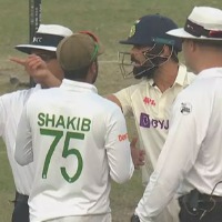 Virat Kohli gets angry at Bangladesh players after being dismissed for 1