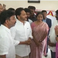 CM Jagan pays homage to Adimulapu Suresh mother