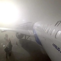 Massive Flight Disruptions Due To Dense Fog In North India