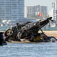 Two helicopters crash in Australia Gold Coast