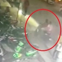 Delhi woman not alone when her scooter met with an accident