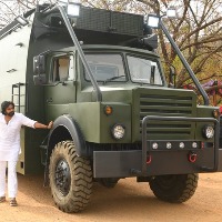 Special Pooja to Pawan Kalyan Varahi vehicle at Kondagattu