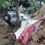 Pvt trainer aircraft crashes in MP's Rewa, pilot dead