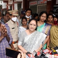 Vasireddy Padma condemns Eluru incident