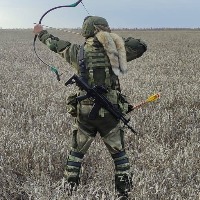 Russian Soldier Using Bow And Arrow During Ukraine War Gets Mocked Online