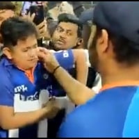 Rohit Sharma Comforts Crying Fan Who Struggled To Control Tears Upon Meeting him