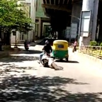 'If not for public I would've been killed', says man dragged by 2-wheeler rider in B'luru