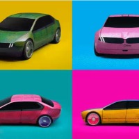 Color changer car from BMW
