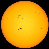 Indian observatory found biggest sun spot 