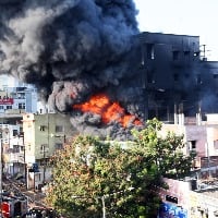 Search continues for remains of two men in Secunderabad building fire
