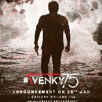 Victory Venkatesh 75th Land Mark Film with Shailesh kolanu