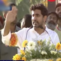 Lokesh warns YCP leaders in Kuppam rally
