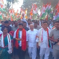 Telangana Congress chief launches padyatra