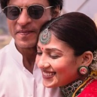 Shah Rukh Khan visits Nayanthara and her twin boys at her Chennai apartment blows flying kisses