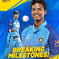 Deepti becomes first Indian to take 100 T20I wickets