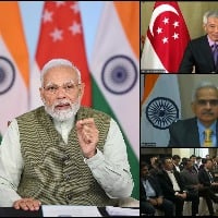 Modi, Singapore PM witness launch of payment interface linkage