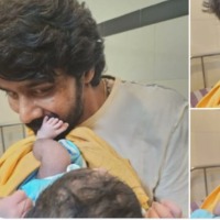 Actor Naveen Chandra became father