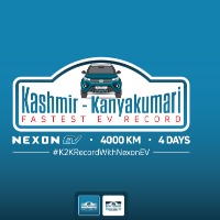 India’s own electric SUV, Nexon EV, is all set to record the ‘Fastest’ K2K drive by an EV