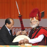 Congress remote controlled Nagaland from Delhi used Northeast as ATM says PM Modi
