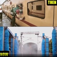 Ministry of Railways shares video of how train cleaning has changed over the years