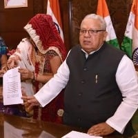 Widows of Pulwama CRPF jawans met Rajasthan Governor seeking permission to commit suicide