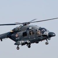 Indian Navy chopper ditches off Mumbai, no casualties
