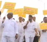 mla balakrishna protest at velagapudi near ap assembly