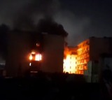 Fire accident in Secunderabad Swapnalok Complex 