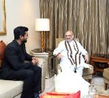 Mega Star Chiranjeevi and Ram Charan Met Union Minister Amit Shah