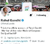 Rahul Gandhi changes his Twitter bio, writes Dis'qualified MP