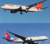 Air India and Nepal Airlines planes escapes a collision 