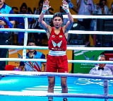 CM KCR appreciates Telangana boxer Nikhat Zareen who won gold in World Boxing Championship