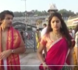 Janhvi Kapoor and boyfriend Shikhar Pahariya seek blessings at Tirupati Balaji Temple
