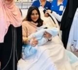 Actress Poorna gives birth to baby boy