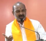 Telangana BJP chief released from jail, hits out at KCR