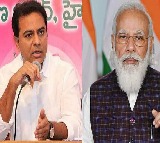 KTR challenges to Modi over Stat performence