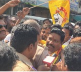 Police Arrests TDP Leader Kommalapati Sridhar